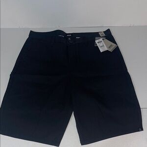 Vans Men's Dark Navy Flat Front Shorts 34 REG  NwT